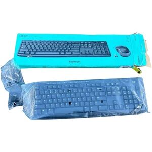 Logitech MK270 Wireless Keyboard and Mouse Set - Black